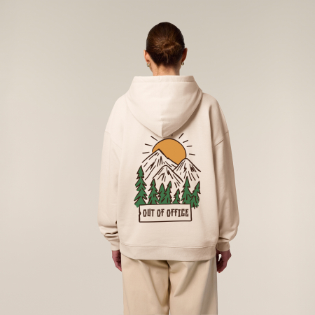 Hanorac oversized unisex , Out of office [3]