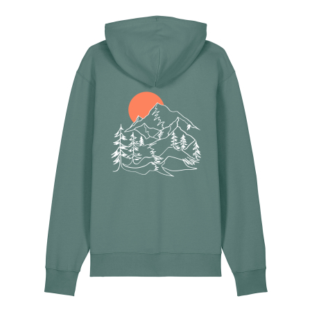 Hanorac premium unisex, Sunset Peaks [1]
