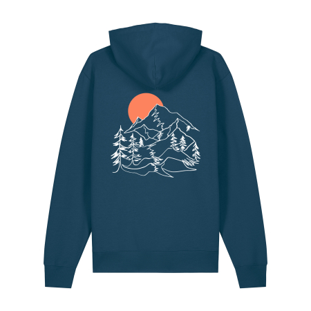 Hanorac premium unisex, Sunset Peaks [1]