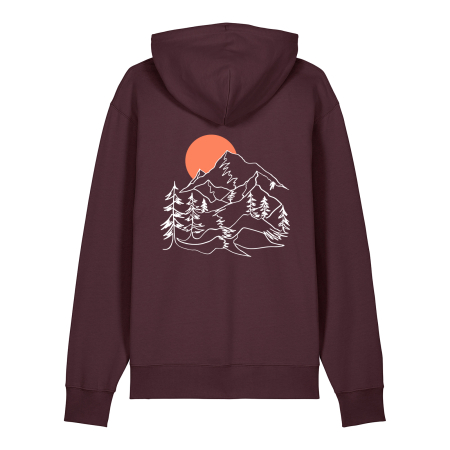 Hanorac premium unisex, Sunset Peaks [1]