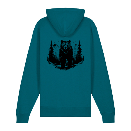 Hanorac subtire unisex, King of Woods [1]