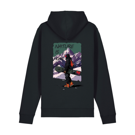 BĂRBAȚI - Hanorac unisex, Nature is Home