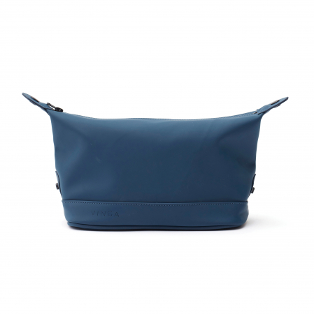 Water-Resistant Toiletry Bag, Vegan Leather [4]
