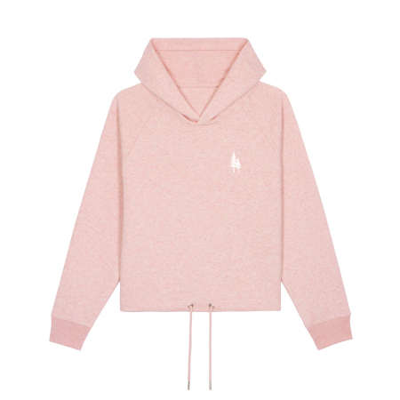 Hanorace - Hanorac dama, cropped fit, logo Empath
