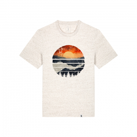 T-shirts - Unisex T-shirt, Sunset over the mountains