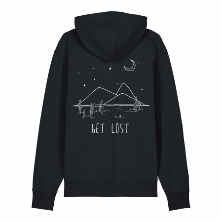Hanorac premium unisex, Get lost [0]