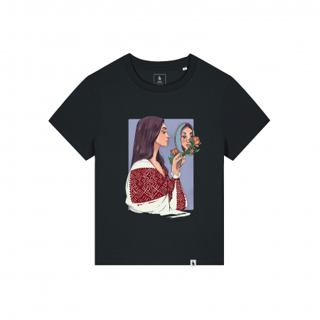 Snow Collection - Romancuta Banat - tricou dama