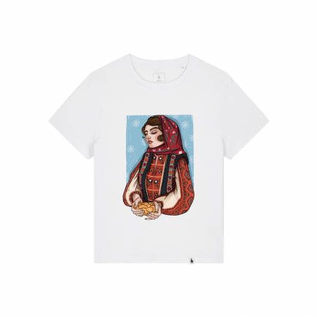 Colectia Folklore - Romancuta Tinutul Padurenilor 3 - tricou dama