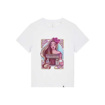 Colectia Folklore - Romancuta Targu Jiu, tricou dama