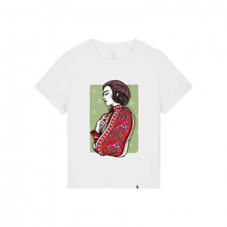 COLABORĂRI - Romancuta Tinutul Padurenilor - tricou dama