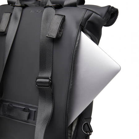 Rucsac roll top elegant pentru laptop [5]