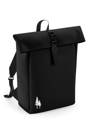 ACCESORII - Rucsac Roll-top, cu aspect mat