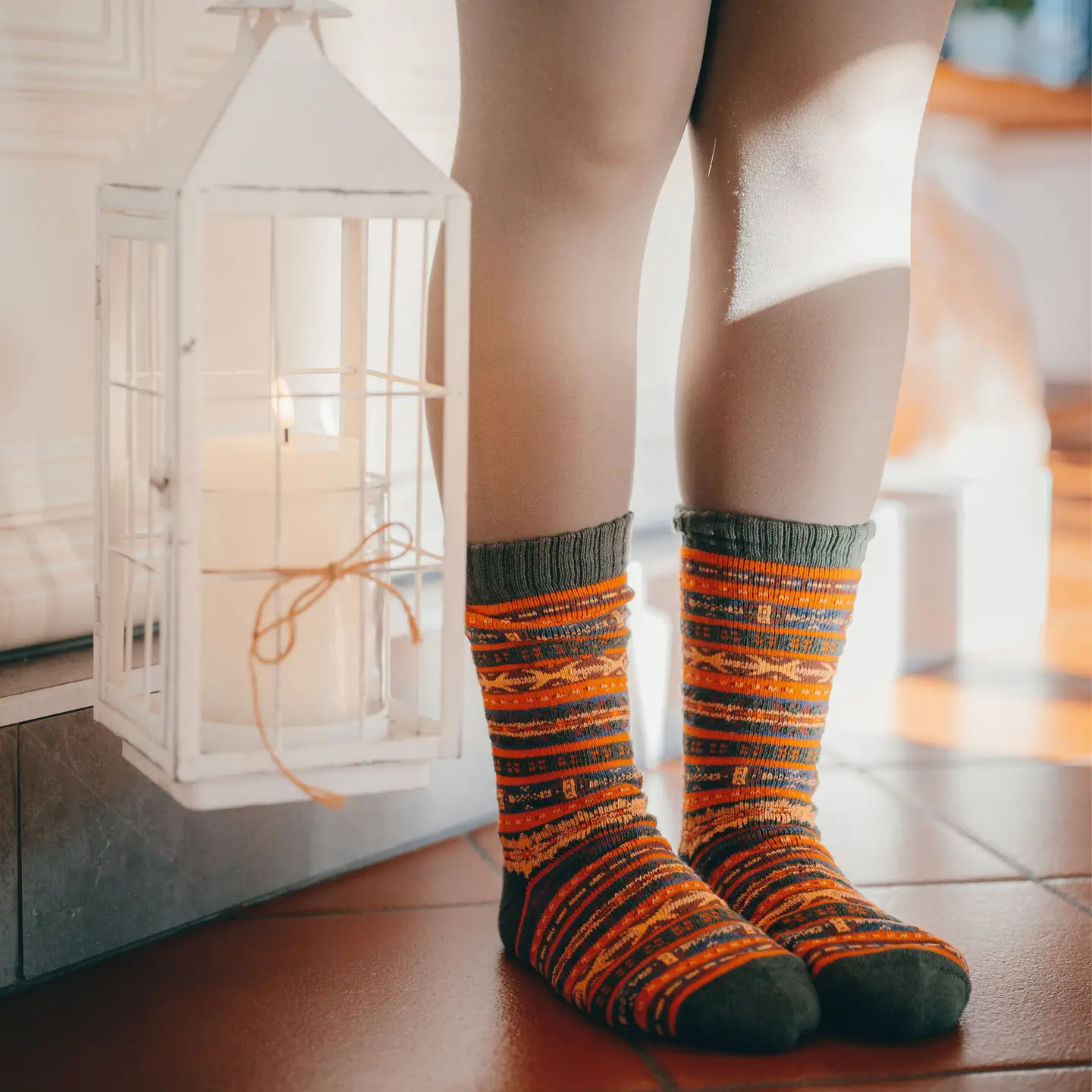 Nordic Pattern Socks – Viggo Model [4]