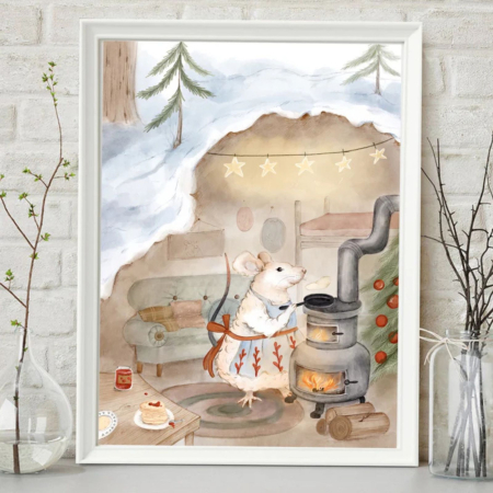 Art Prints - Tablou Christmas Morning