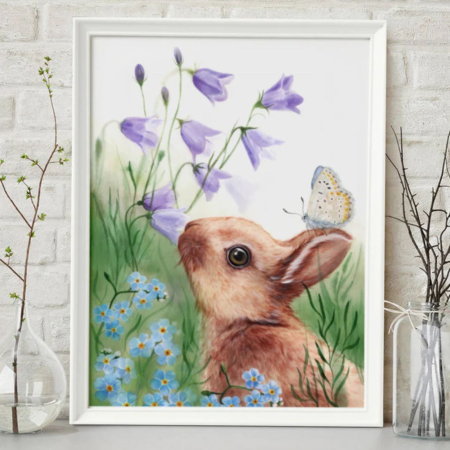 Art Prints - Tablou Harebells