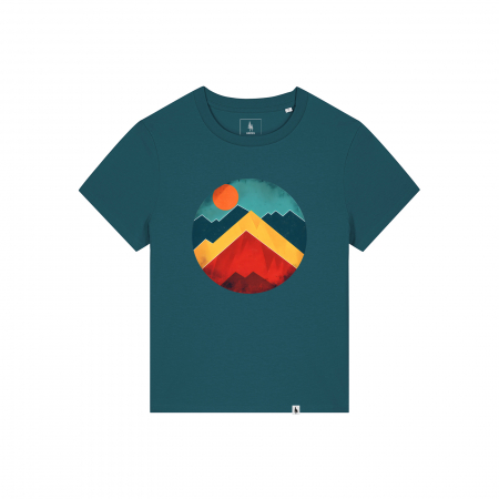 T-shirts and tops - Women's T-shirt, Abstract Mountains