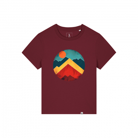 Tricouri - Tricou dama, Abstract Mountains