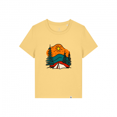 Women's T-shirt, Camping under the stars [0]