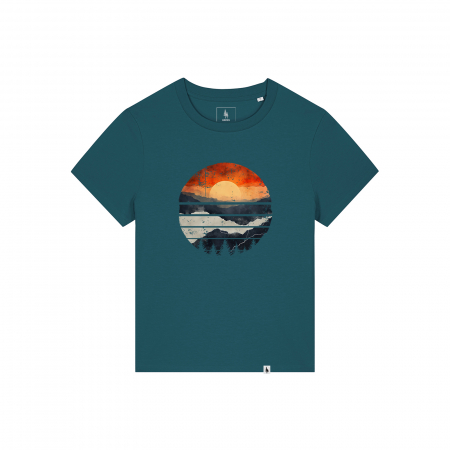 T-shirts and tops - Women's T-shirt, Sunset Over the Mountains