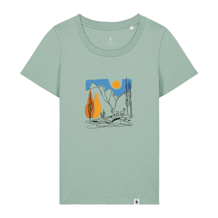 T-shirts and tops - Women's T-shirt, mid-light, Abstract Nature, slim fit