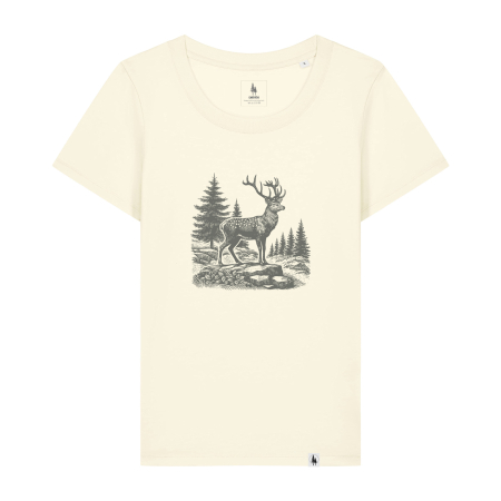 Tricou dama, mid-light, Noble Stag, croială slim [0]