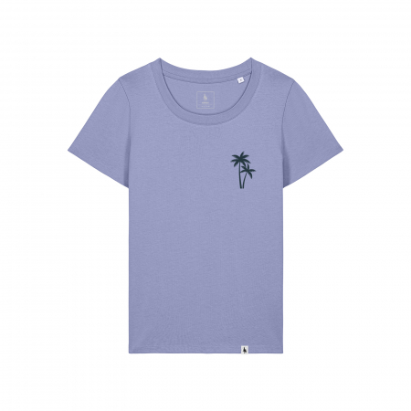 T-shirts and tops - Women's T-shirt, mid-light, Palms, slim fit