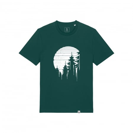 Printate & Gata de livrare - Tricou unisex, XS, Night Forest