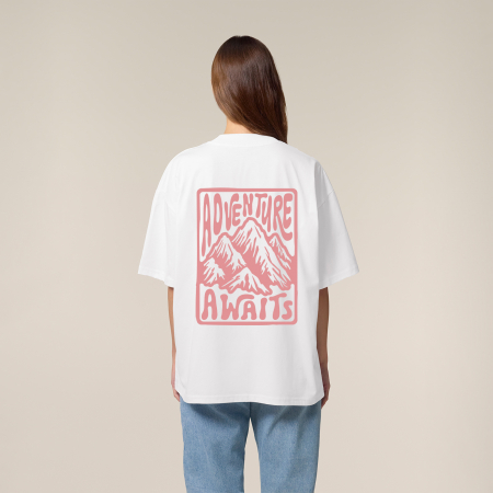 Unisex Oversized T-shirt, Adventure awaits [4]