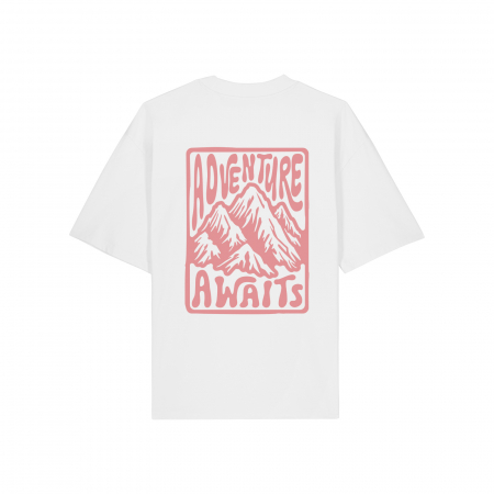 Unisex Oversized T-shirt, Adventure awaits [1]