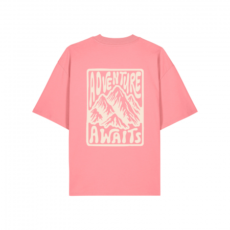 Unisex Oversized T-shirt, Adventure awaits [1]