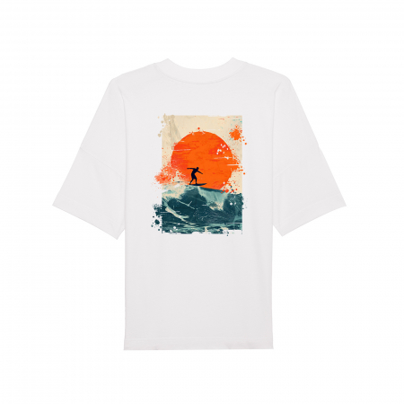 Tricou oversized unisex, Surfer [1]