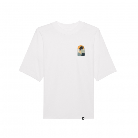 Tricou oversized unisex, Beach Vibes [2]