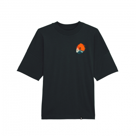 Tricou oversized unisex, Surfer [2]