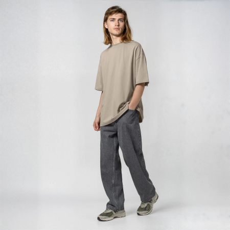 Empath Unisex Oversized Plain T-Shirt [2]