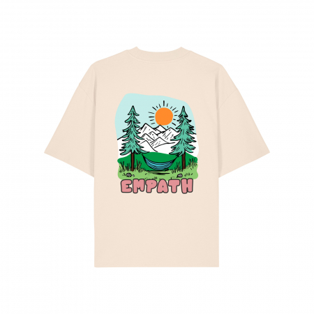 Unisex Oversized T-shirt, Pine relax [1]
