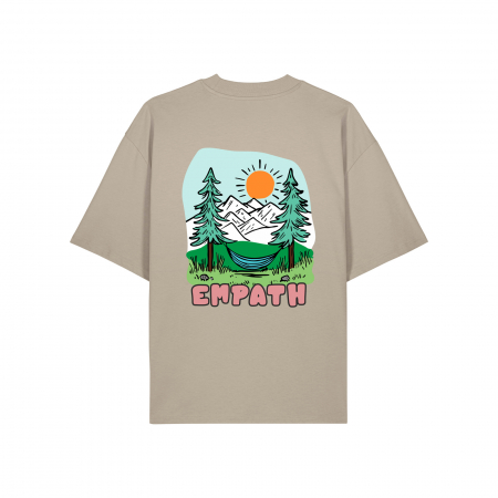 Unisex Oversized T-shirt, Pine relax [1]