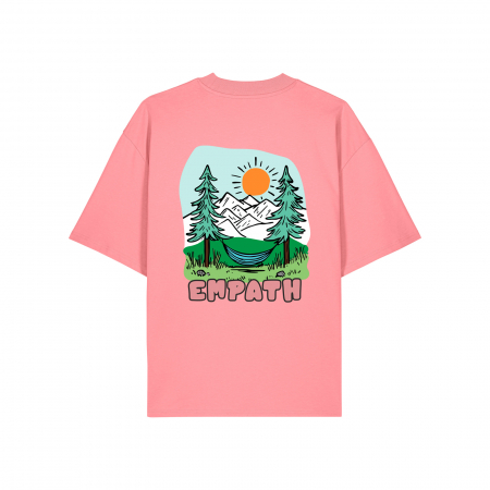 Tricou oversized unisex, Pine relax [1]