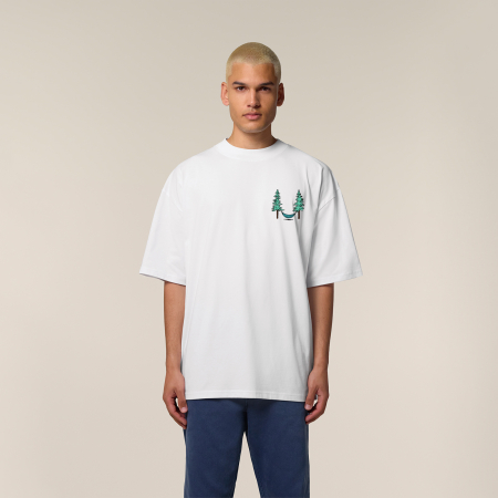 Tricou oversized unisex, S/M, Pine relax [3]