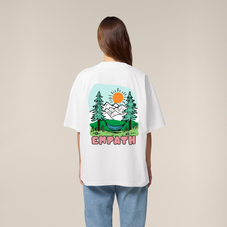 Tricou oversized unisex, S/M, Pine relax [2]