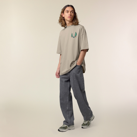 Unisex Oversized T-shirt, Pine relax [6]