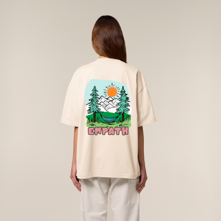 Unisex Oversized T-shirt, Pine relax [4]