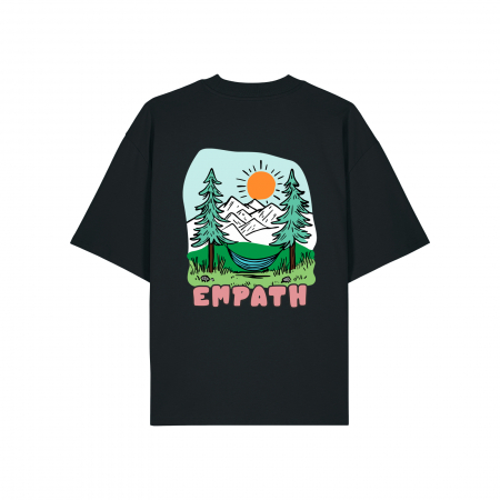 Unisex Oversized T-shirt, Pine relax [1]