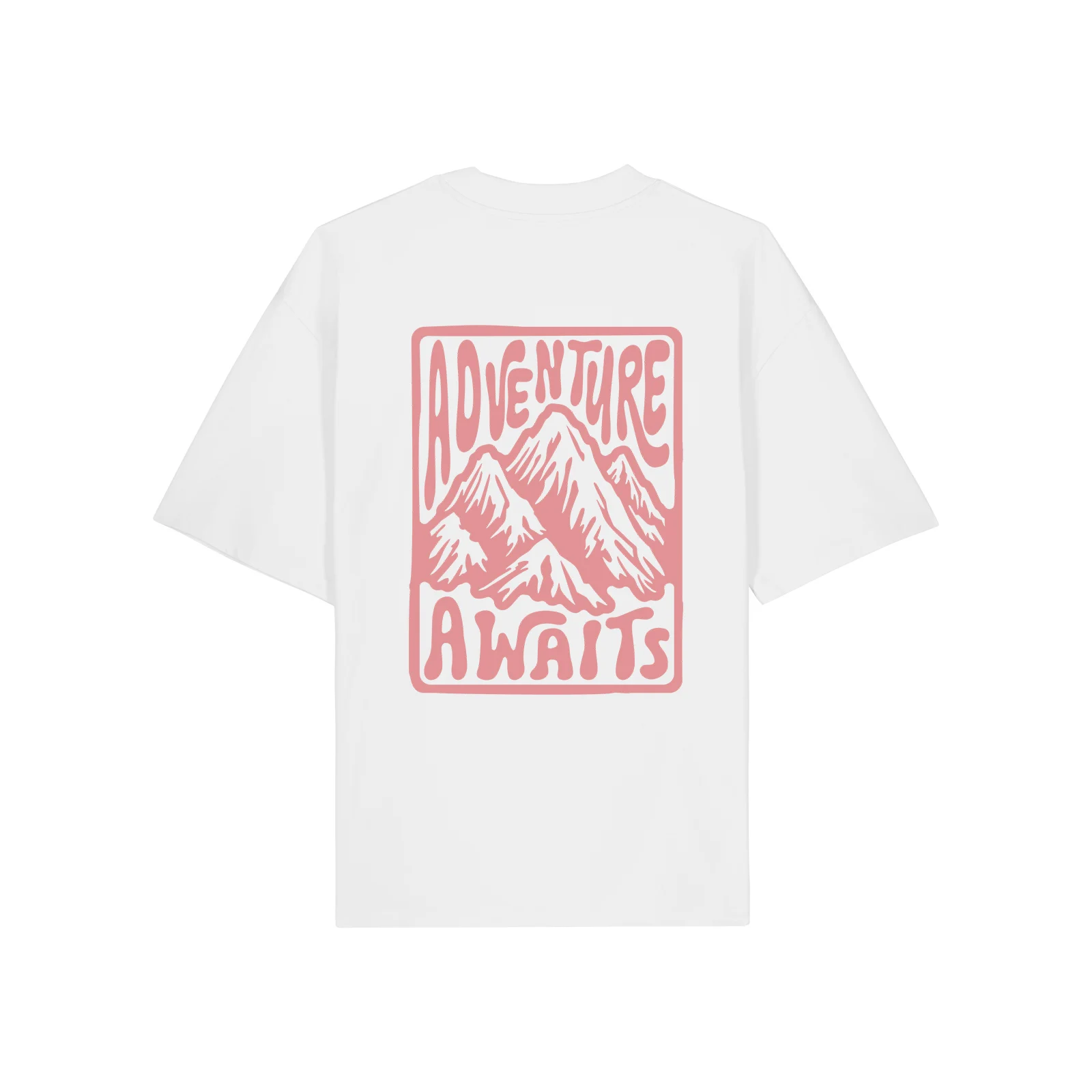 Tricou oversized unisex, XS/S/L/XL, Adventure awaits [1]