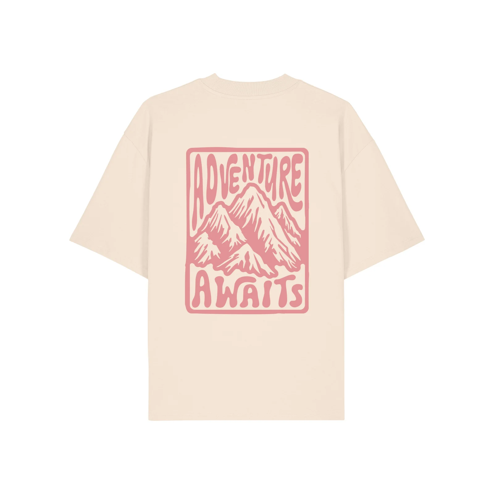 Tricou oversized unisex, XS/S/L/XL, Adventure awaits [1]