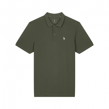 Tricouri - Tricou polo barbati, mid-light, Logo brodat