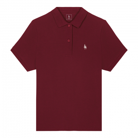 Tricouri - Tricou polo femei, mid-light, Logo brodat