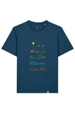 Tricouri - Tricou unisex,  Camping in the mountains