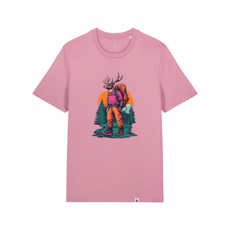 Printate & Gata de livrare - Tricou unisex, XL/XXL, Nomad Stag