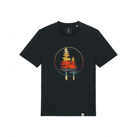 BĂRBAȚI - Tricou unisex, Colorful logo