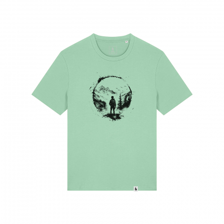 Printate & Gata de livrare - Tricou unisex, M, The Wanderer's Circle